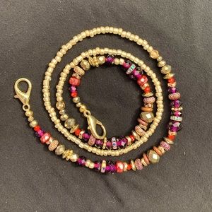 Mask necklace, mask lanyard, glasses holder